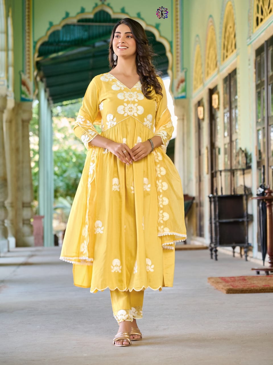 KF 3309 Kalaai Maska Cotton Kurti With Bottom Dupatta Orders In India